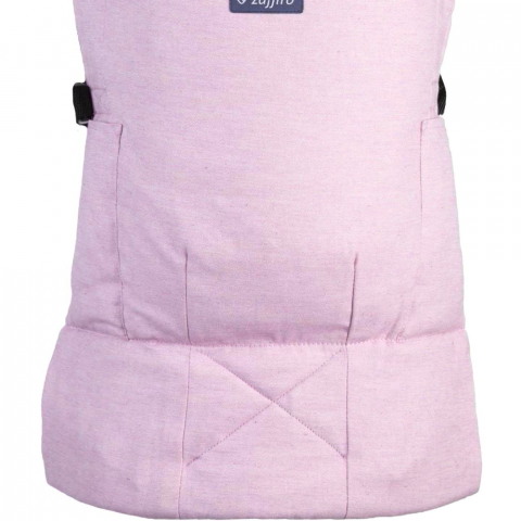 Marsupiu antialergic UltraSmart, ergonomic si reglabil, Rose Dust, BebePrice [5]
