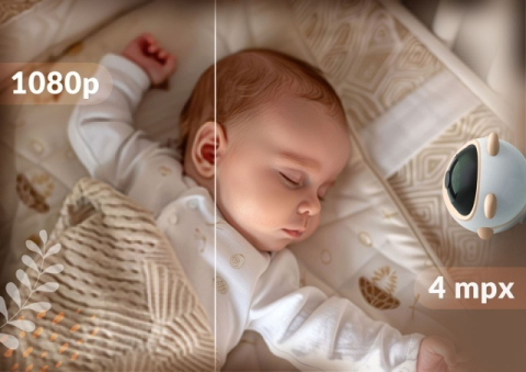 Neno Ami cameră video Wi-Fi smart pentru bebeluși cu senzori BebePrice.ro [3]