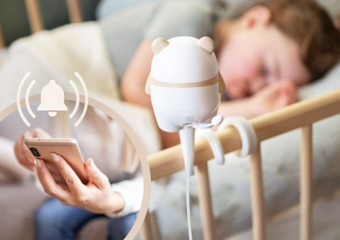 Neno Ami cameră video Wi-Fi smart pentru bebeluși cu senzori BebePrice.ro [5]