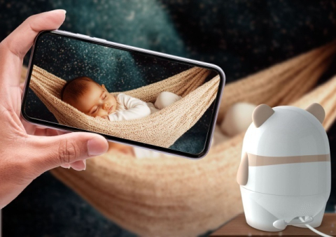 Neno Ami cameră video Wi-Fi smart pentru bebeluși cu senzori BebePrice.ro [7]
