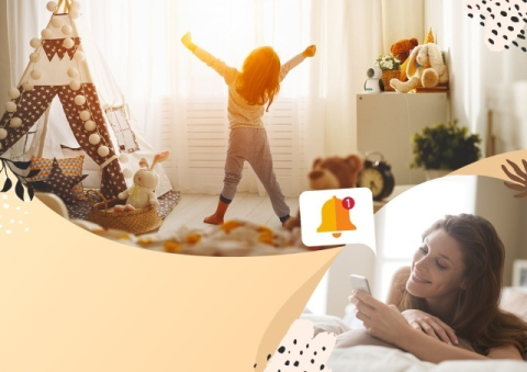 Neno Avante baby monitor Wi-Fi rotativ FHD 1080p BebePrice.ro [4]