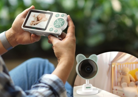 Neno Bambino baby monitor video cu receptor wireless 50-300 m BebePrice.ro [1]
