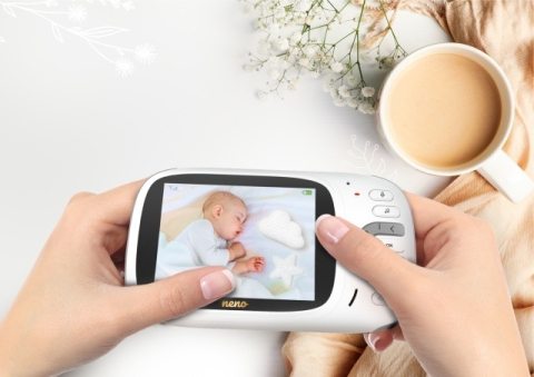 Neno Berkano baby monitor rotativ cu receptor 3,2 inch BebePrice.ro [11]