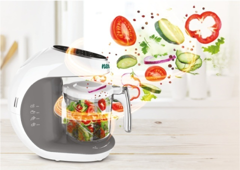 Neno Cibo blender pentru copii cu funcție de gătire la abur BebePrice.ro [1]