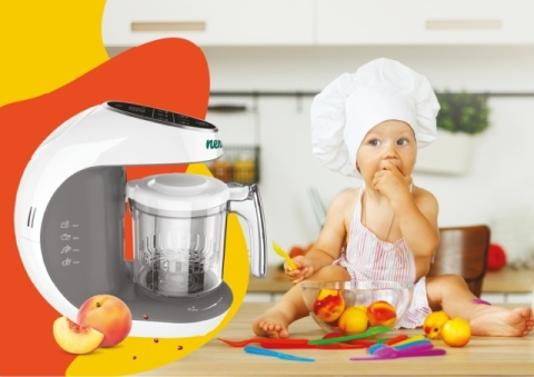 Neno Cibo blender pentru copii cu funcție de gătire la abur BebePrice.ro [9]