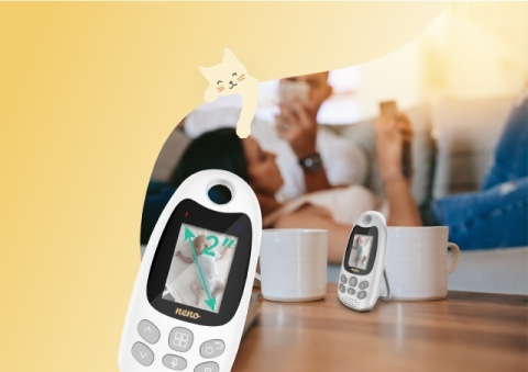 Neno Gato 2 baby monitor wireless cu comunicare bidirecțională BebePrice.ro [2]