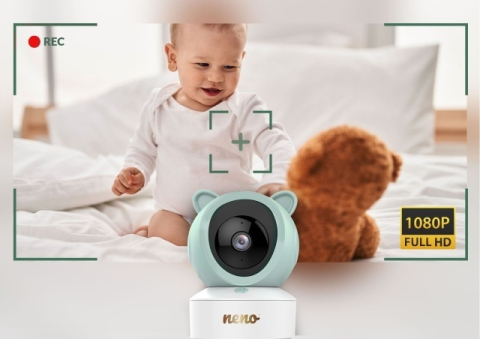 Neno Ivo baby monitor rotativ Full HD cu ecran de 5 inch BebePrice.ro [2]