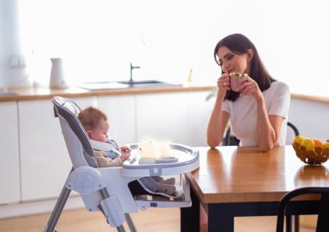 Neno Sedi Grey scaun de masă multifuncțional BebePrice.ro [3]