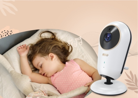 Neno Vera baby monitor cu receptor 3,2 inch și mod VOX BebePrice.ro [11]