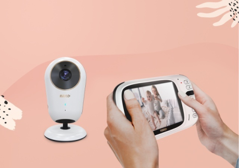 Neno Vera baby monitor cu receptor 3,2 inch și mod VOX BebePrice.ro [3]