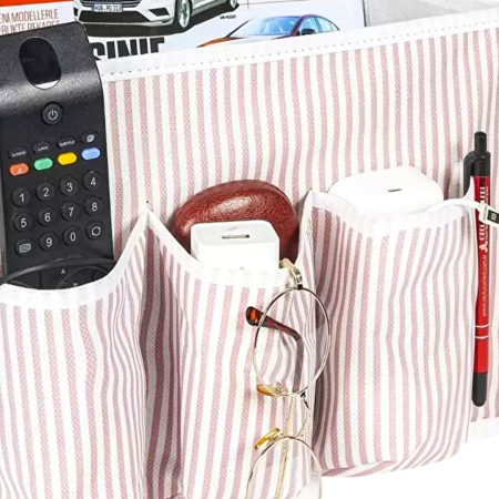 Organizator pentru noptiera bebelusilor, Pink, BebePrice [2]