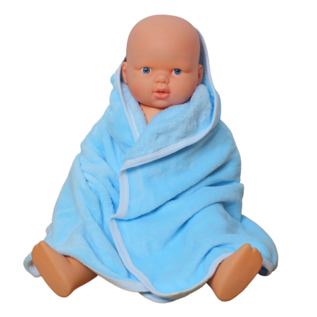 Paturica Bebe Cocolino Alena Blue Heart [0]