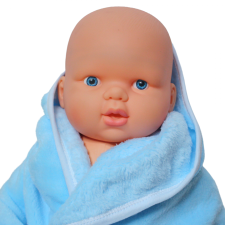 Paturica Bebe Cocolino Alena Blue Heart [2]