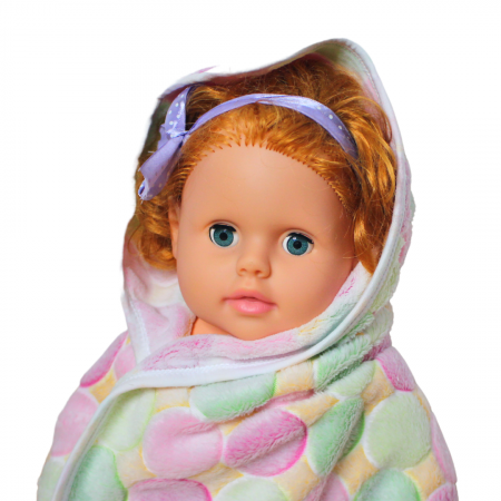 Paturica Bebe Cocolino, Alena, Bubbles, 80x100 cm [2]