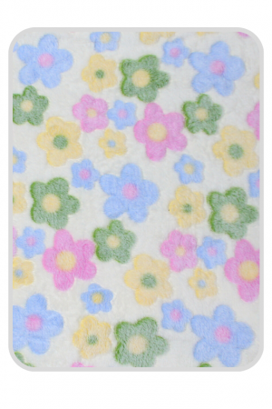 Paturica Bebe Cocolino, Flowers, 75x75 cm [1]