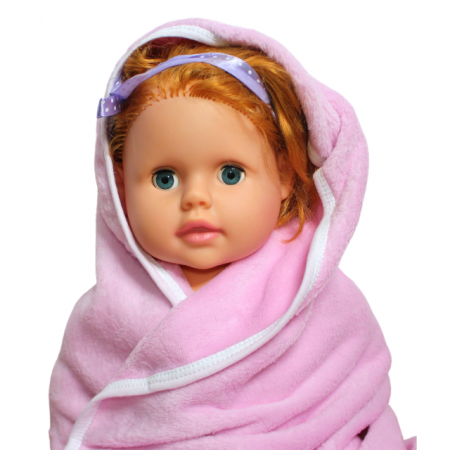 Paturica Bebe Cocolino Alena, Pink, 75x75 cm [2]