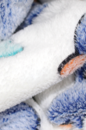 Paturica Bebe Cocolino, Blue Bears, 75x75 cm [5]