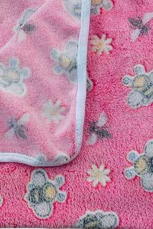 Paturica Bebe Cocolino, Little Bee, Red, 75x75 cm, BebePrice [2]