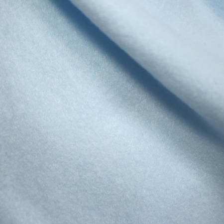 Paturica bebe polar fleece, Alena,cu dantela aplicata, Blue, 75x75 cm [4]