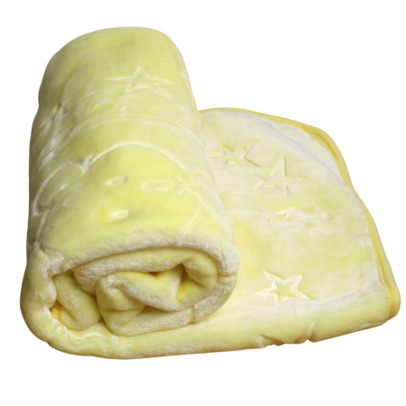 Paturica bebelusi groasa, Yellow, in ambalaj de cadou [3]