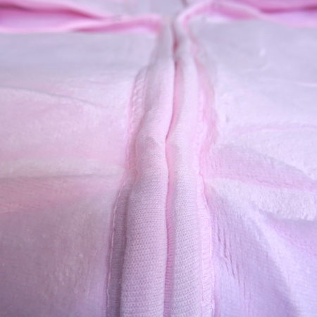 Set Păturica Port Bebe – Căciuliță - Botoșei  din catifea Dusty Pink [4]
