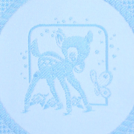Paturica bebelusi tricotata Bambi, Blue 90x85 cm [2]