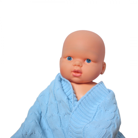 Paturica bebelusi tricotata, Bear, Bleu [3]