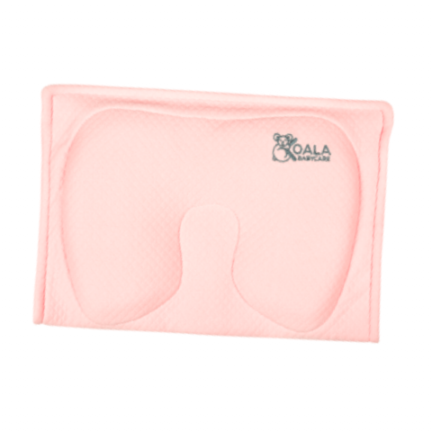 Alimentatie bebe & Accesorii hranire - Perna de alaptare, antiplagiocefalie, 2 huse detasabile, MemoryHug. Pink, BebePrice