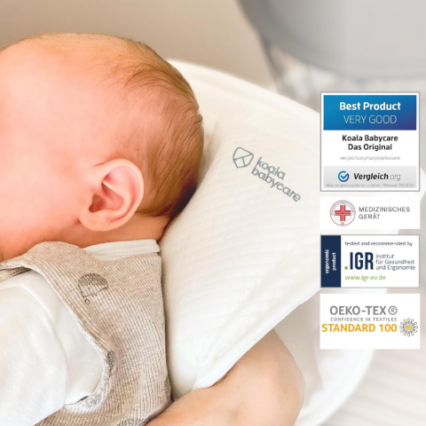 Perna de alaptare, antiplagiocefalie, 2 huse detasabile, MemoryHug. White, BebePrice [4]