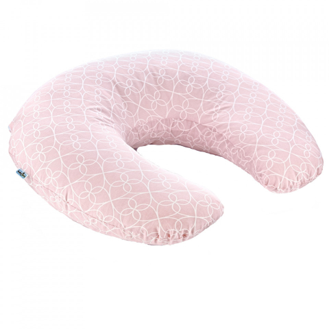 Pernă de alăptat 2 în 1 Nursing Pillow Pink BebePrice.ro [1]