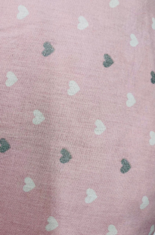 Pernă de alăptat 2 în 1 Nursing Pillow Hearts Pink BebePrice.ro [3]