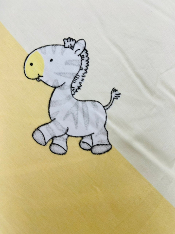 Pernă de alăptat 2 în 1 Nursing Pillow Zoo Yellow BebePrice.ro [2]