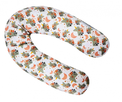 Perna pentru gravide, MamaComfort, Unicorns, BebePrice [2]