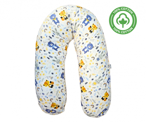 Perna pentru gravide, MamaComfort, Blue Bears, BebePrice [0]