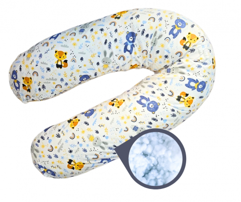 Perna pentru gravide, MamaComfort, Blue Bears, BebePrice [1]
