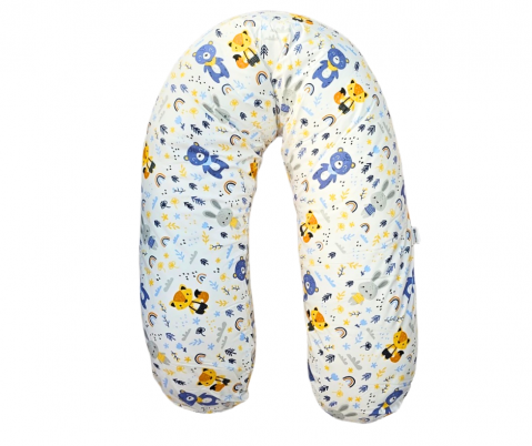 Perna pentru gravide, MamaComfort, Blue Bears, BebePrice [2]