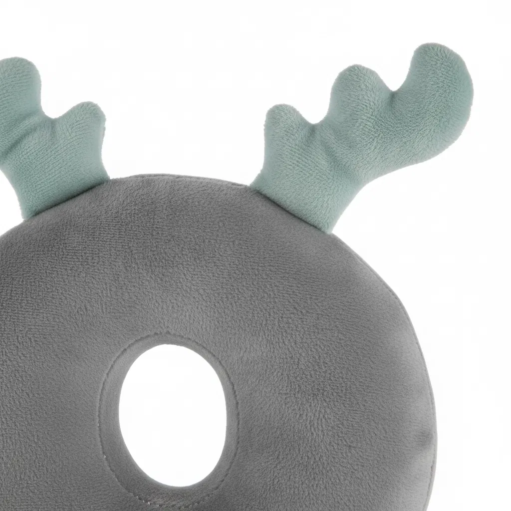 Pernă protecție spate și cap Angel Wings Deer Green 25x40 cm BebePrice.ro [6]