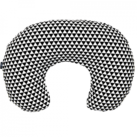 Perna Sarcina si Alaptare, Confort Exclusive,160 cm, Black &White, BebePrice [2]