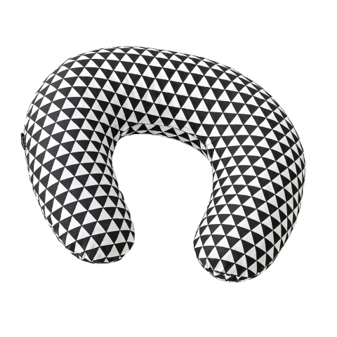 Perna Sarcina si Alaptare, Confort Exclusive,160 cm, Black &White, BebePrice [4]