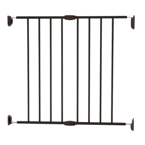 Articole siguranta bebe - poarta-siguranta-extensibila-62-102cm-safety-guard-noma-metal-negru