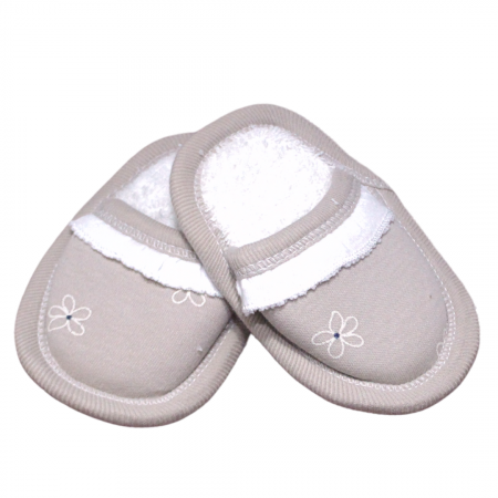 Set de baie pentru copii, bumbac, Smile, Beige- 4 piese, Bebeprice [4]