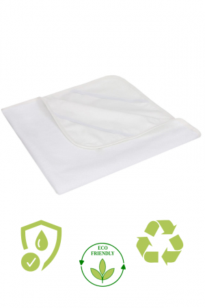 Protectie impermeabila, bumbac, 40x90 cm, White [0]