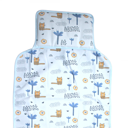 Protectie impermeabila reutilizabila cu pernuta atasata Garfield Blue [3]