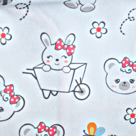 Protectie impermeabila reutilizabila cu pernuta atasata Kitty Soft Pink [4]