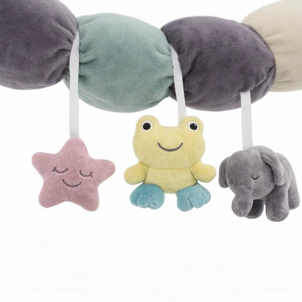 Protecție-laterală-multifuncțională-Caterpillar-SleepRail-Verde-premium-pentru-bebelusi---BebePrice.ro [2]