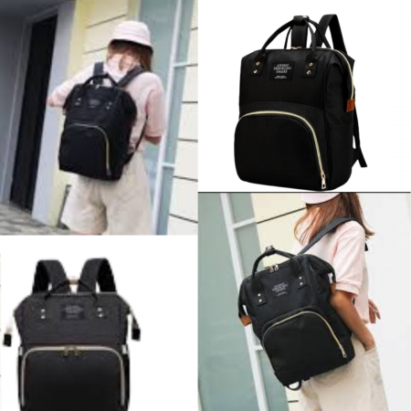 Rucsac termic multifunctional pentru parinti, Black [6]