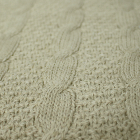 Sac de iarna tricotat si imblanit bebelusi, Cappuccino [4]