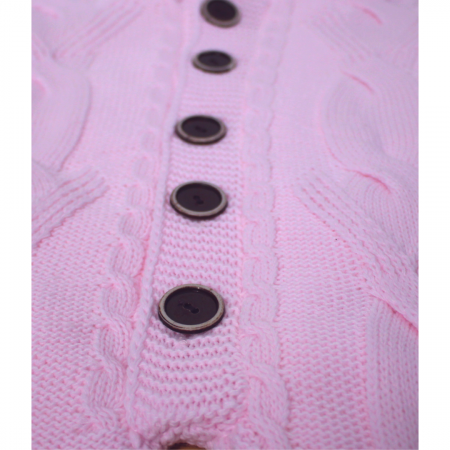 Combinezon tricotat, fetita, Pink [3]
