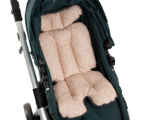 Carucioare - BBP_bj_5076 Saltea reversibilă cărucior și scaun de masă Soft Cotton somon 65x30 cm imagine principală BebePrice.ro