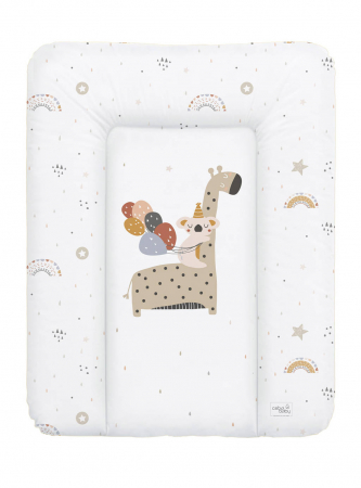 Saltea de infasat, Giraffe, White, BebePrice [0]